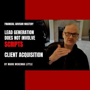 Lead Generation does not involve scripts