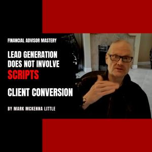 Lead Generation does not involve scripts